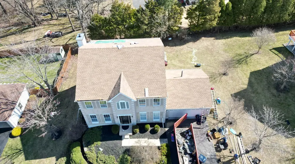 Residential roof replacement after inspection Bucks County PA